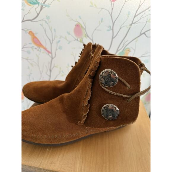 Vintage M G Unger Two Button Boot Made In USA Women’s 9 NEW - Picture 1 of 8